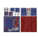 Military NAVY 12"X12" Scrapbook Page Kits