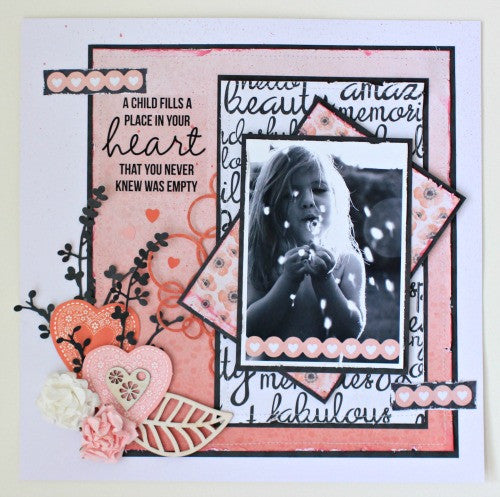 Kaisercraft TRUE LOVE Collection 12"X12" Scrapbook Paper - Scrapbook Kyandyland