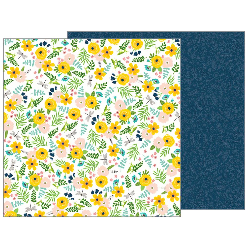 American Crafts Jen Hadfield PATIO PARTY Scrapbook Paper Kit
