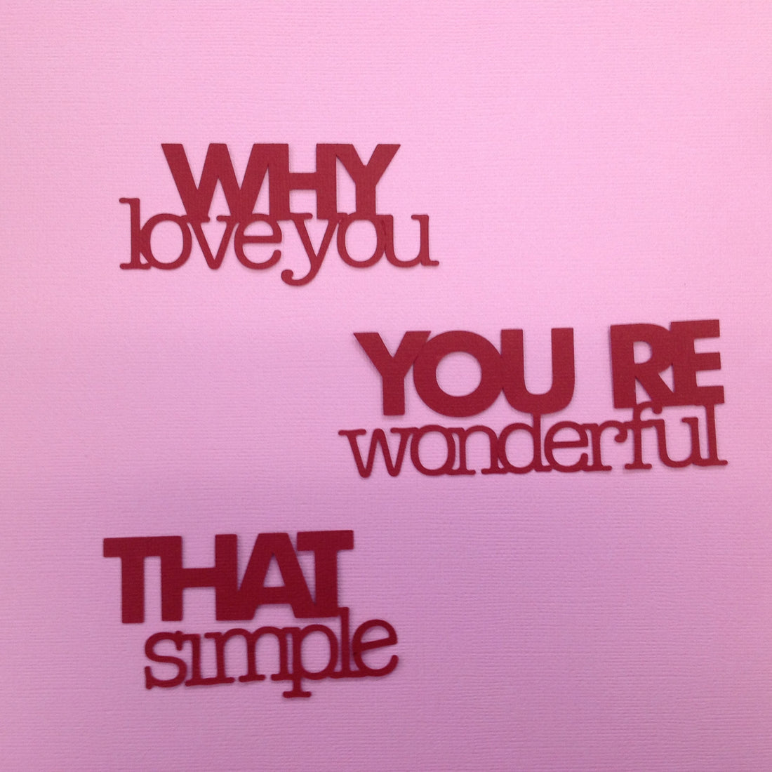 Custom Die Cuts YOU&