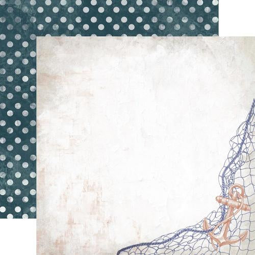 Kaisercraft UNCHARTED WATERS KIT 12"X12" Scrapbook Papers