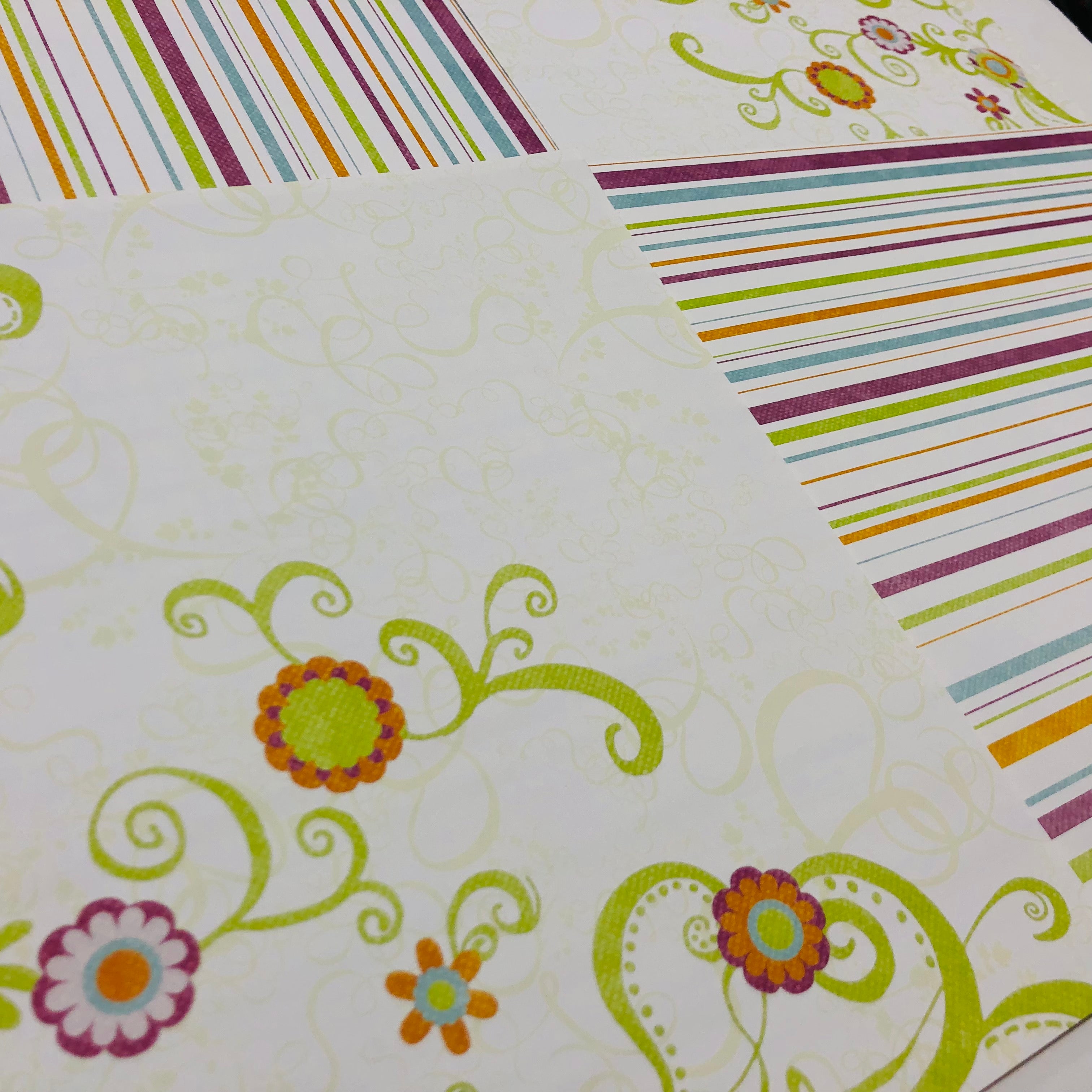 Storytellers SWEET SPRING KIT 12"X12" Scrapbook Paper & DieCuts 46pcr