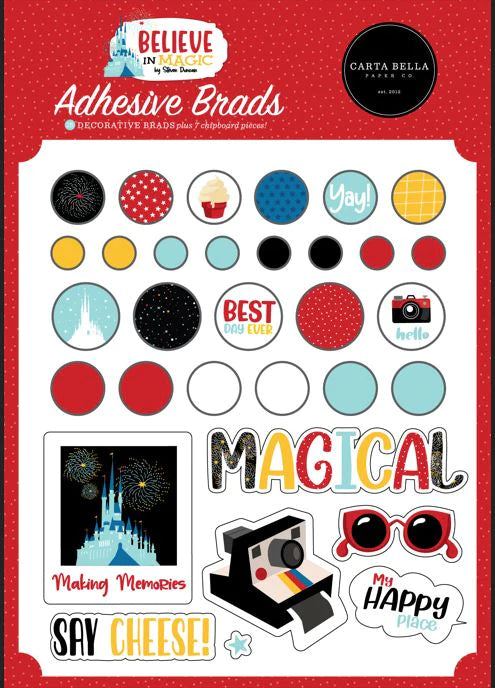 Carta Bella BELIEVE IN MAGIC 12"X12" Scrapbook Bundle 2