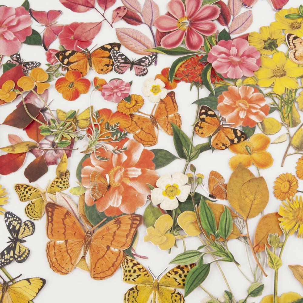 49 and Market Spectrum Sherbet STRAWBERRY LEMONADE Laser-Cut Elements Scrapbooksrus LasVegas Scrapbook Store