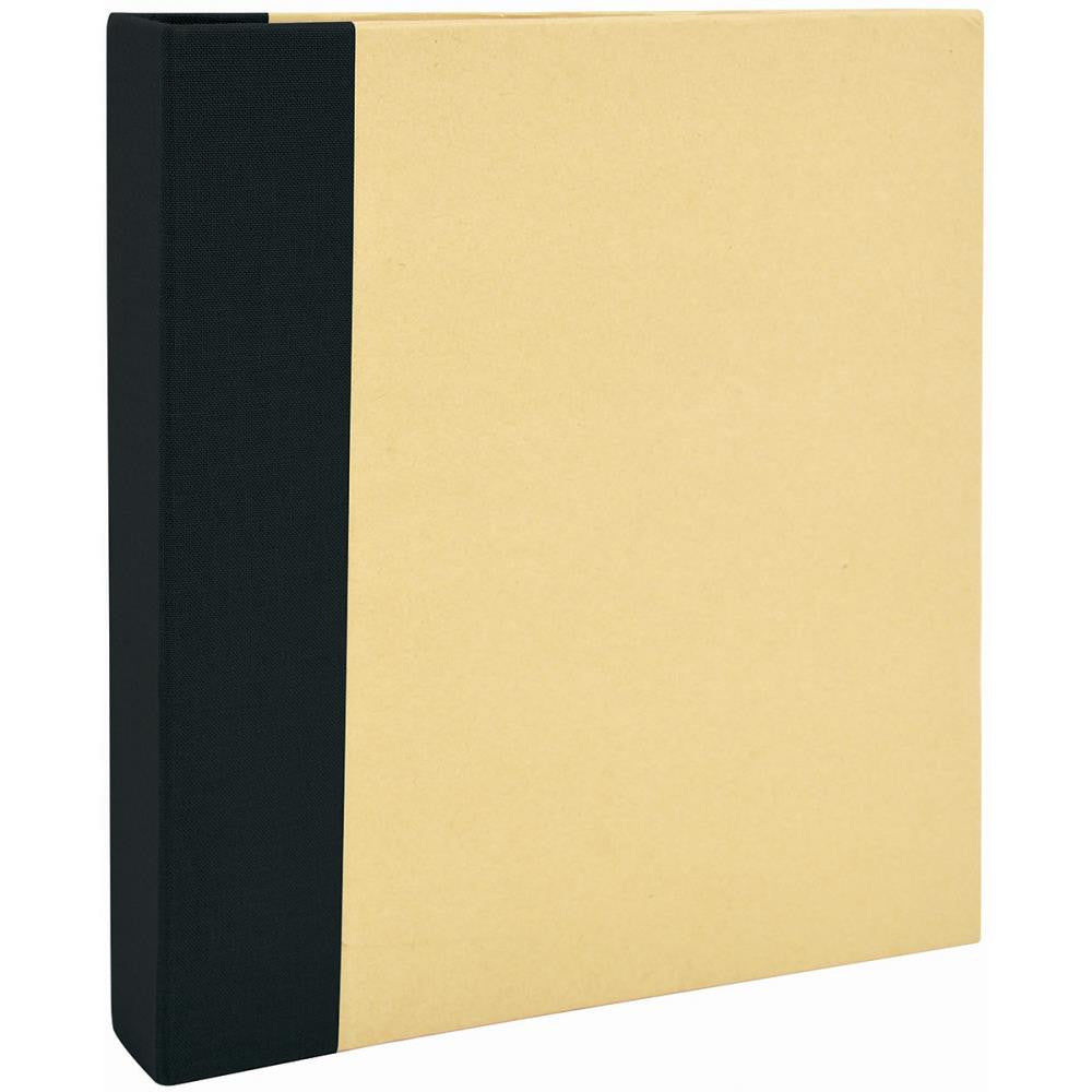 Kaisercraft Captured Moments 6"X8" D-RING ALBUM Black