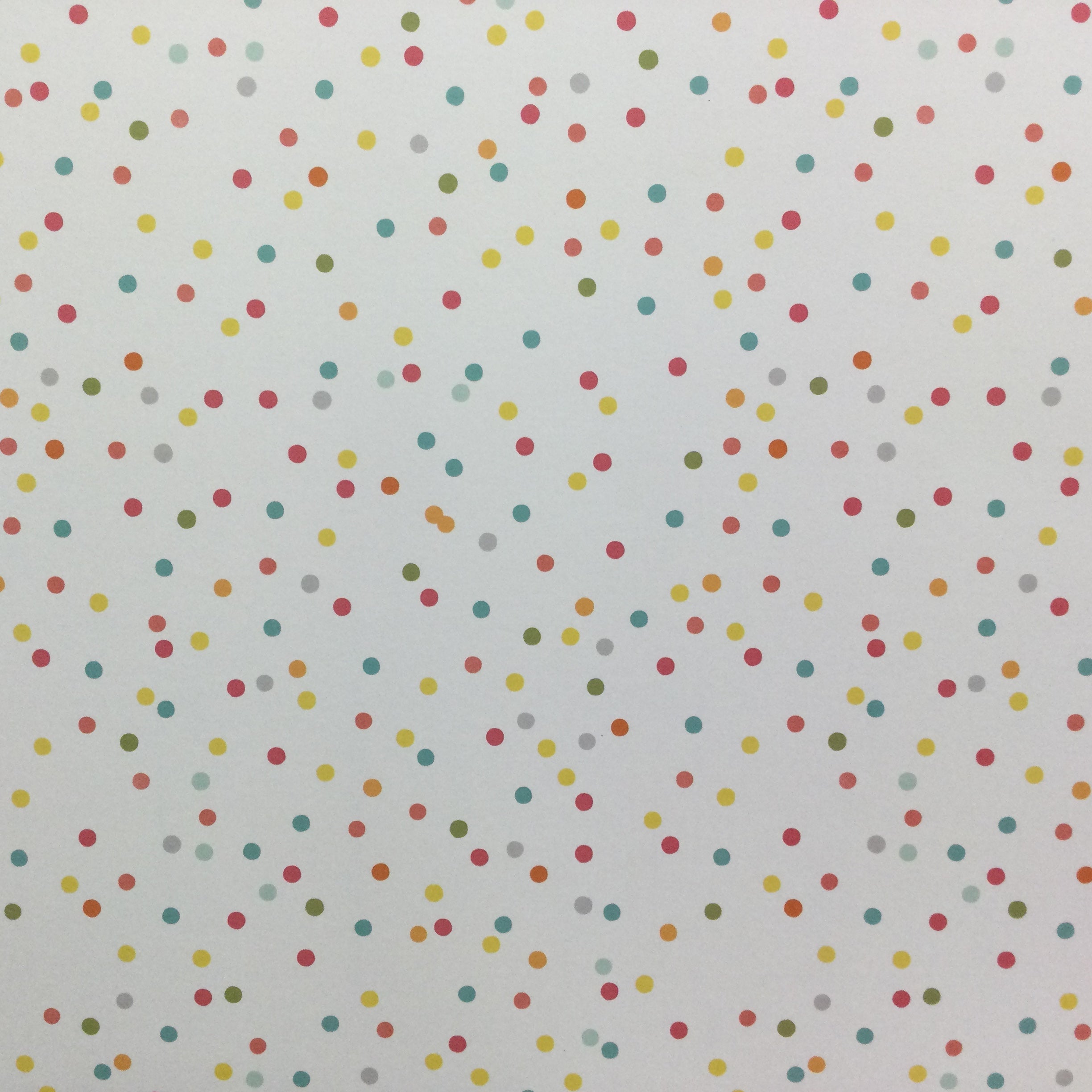 BIRTHDAY DOTS CHEVRON 12"X12" Scrapbook Paper Scrapbooksrus