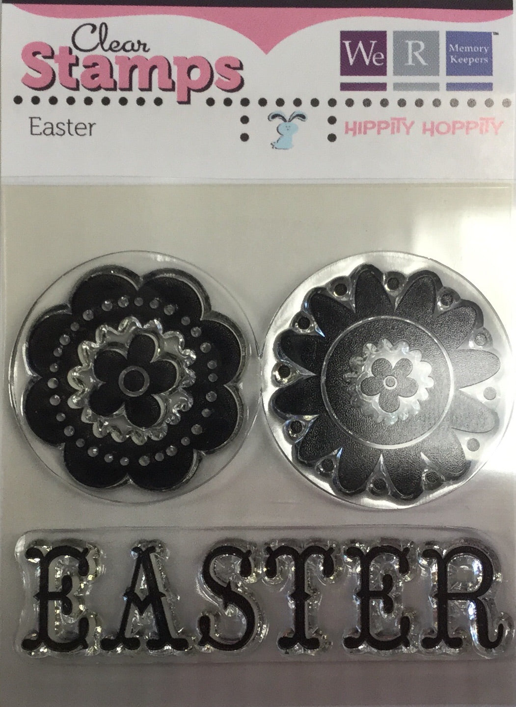 We R Memory Keepers EASTER Clear Stamps 1pc 2"X2"