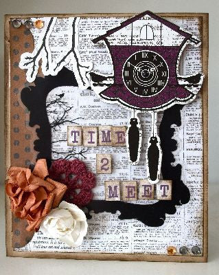 Kaisercraft Printed Chipboard 1 Sheet 6"X10" - Scrapbook Kyandyland