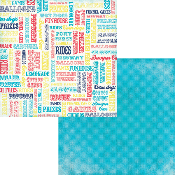Moxxie 12"X12" MIDWAY MADNESS 5pc Paper Diecut Kit