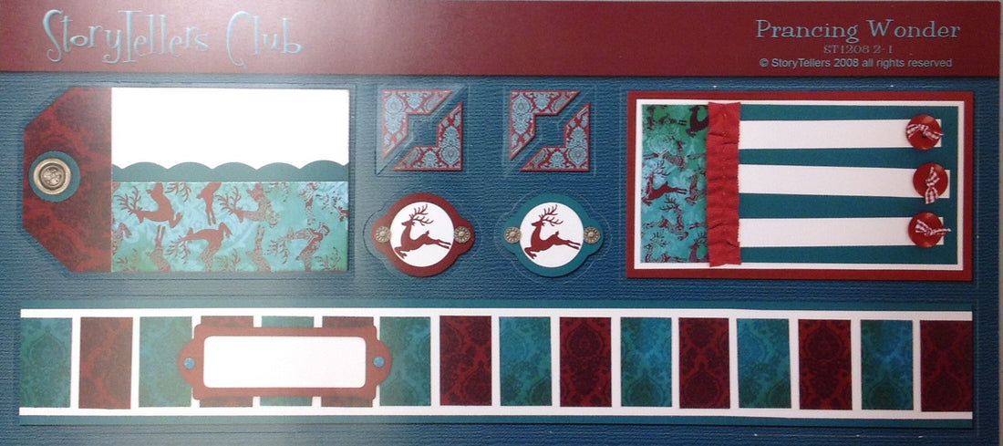 StoryTellers DieCuts PRANCING WONDER 2-1 6"X13"