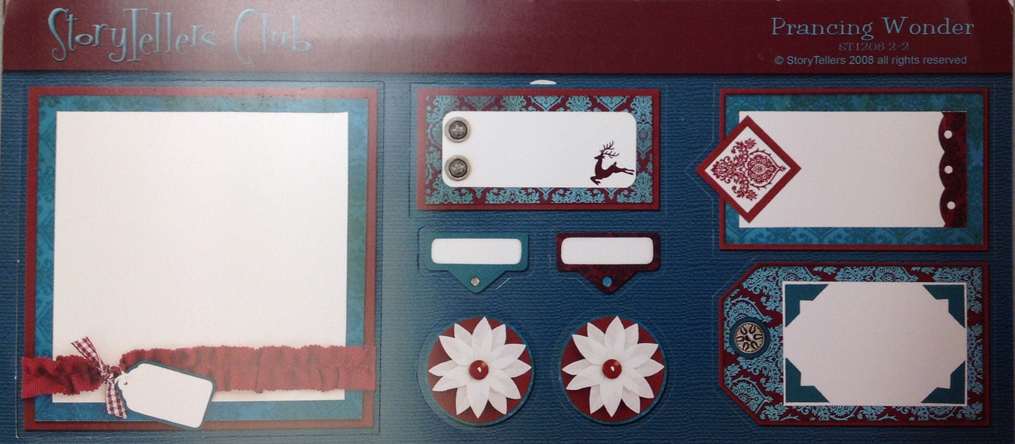 StoryTellers PRANCING WONDER 2-2 DIECUTS 6"X13"