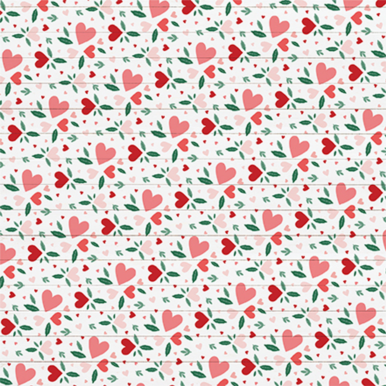 Echo Park Hello Valentine TRUE LOVE 12"X12" Scrapbook Paper