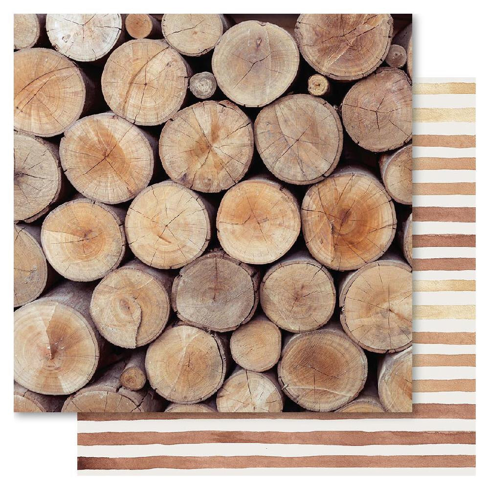 Bella! Raw & Rustic TIMBERLAND 12x12 Scrapbook Paper Scrapbooksrus