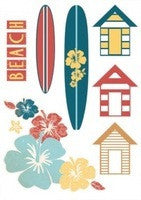 Kaisercraft Printed Chipboard 1 Sheet 6"X10" - Scrapbook Kyandyland