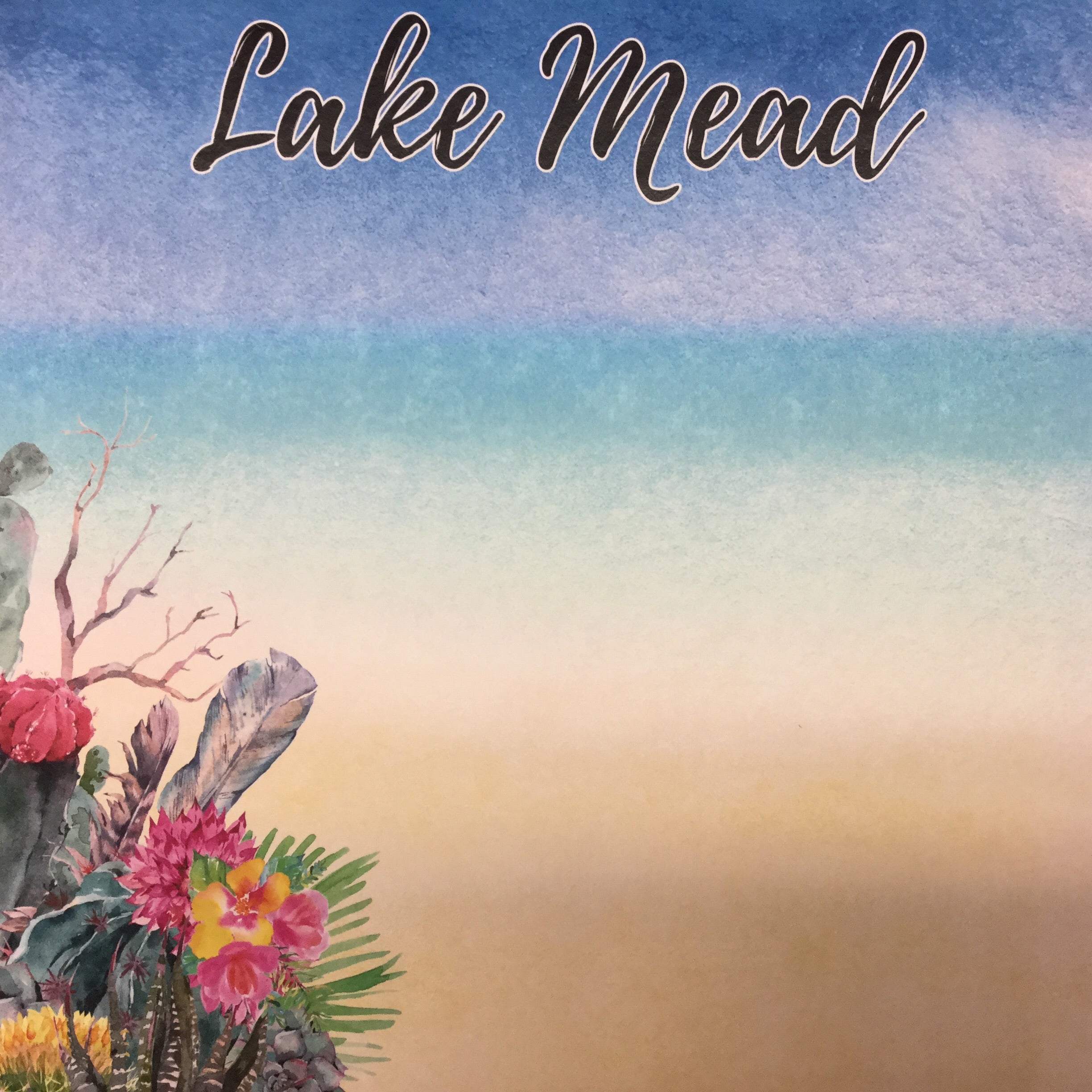 LAKE MEAD 2 Getaway 12"X12" Travel Paper Scrapbooksrus
