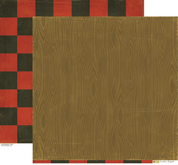 Crate Paper Toy Box GAMES 12"X12" Scrapbook Paper