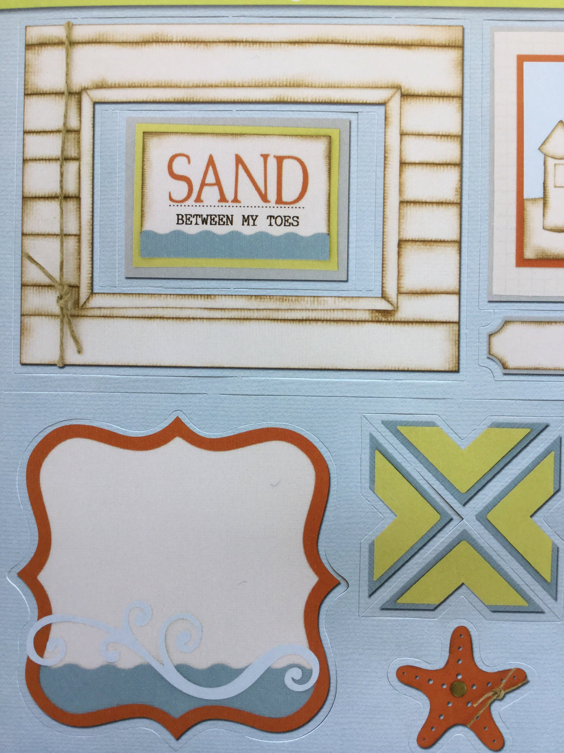 StoryTellers SURF & SAND DIECUTS Beach ST081 11 13"X18"