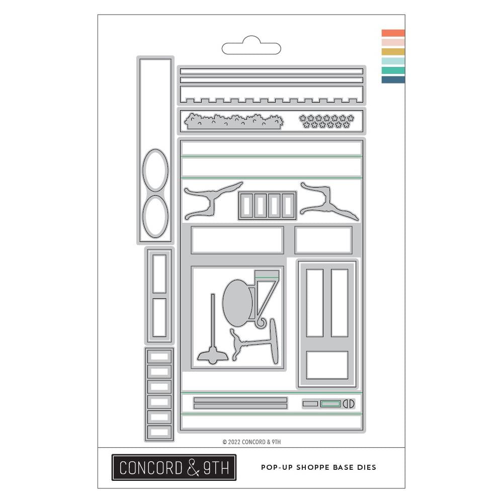 Concord & 9th POP-UP-SHOPPE Base Die Set