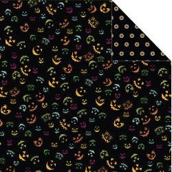 Moxxie TRICK OR TREAT 12"X12" Cardstock Paper Sheet - Scrapbook Kyandyland