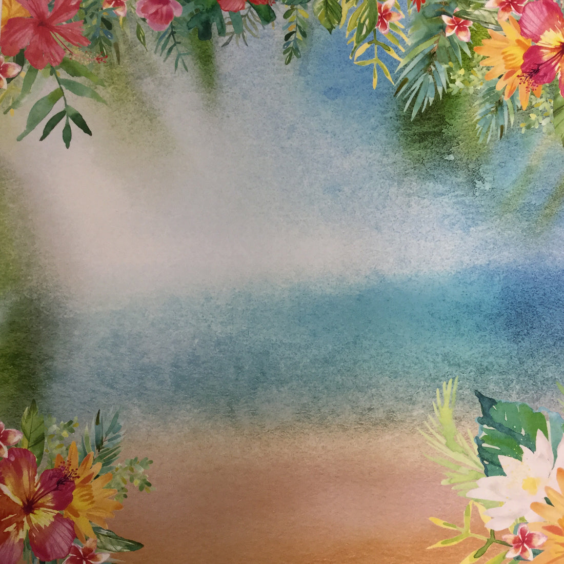 BELLAGIO Botanical Gardens 12"X12" Scrapbook Paper Scrapbooksrus