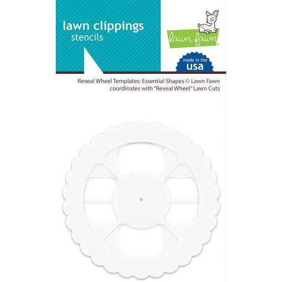 Lawn Cuts Lawn Clippings ESSENTIAL SHAPES Stencil 4 pc.