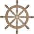 Kaisercraft High Tide SHIPS WHEEL Die-Cut Cardstock 12"X12" Scrapbooksrus