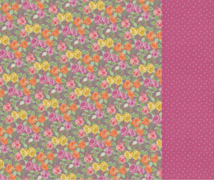 Kaisercraft FLORA DELIGHT Scrapbook Kit 12"X12" 12 Sheets