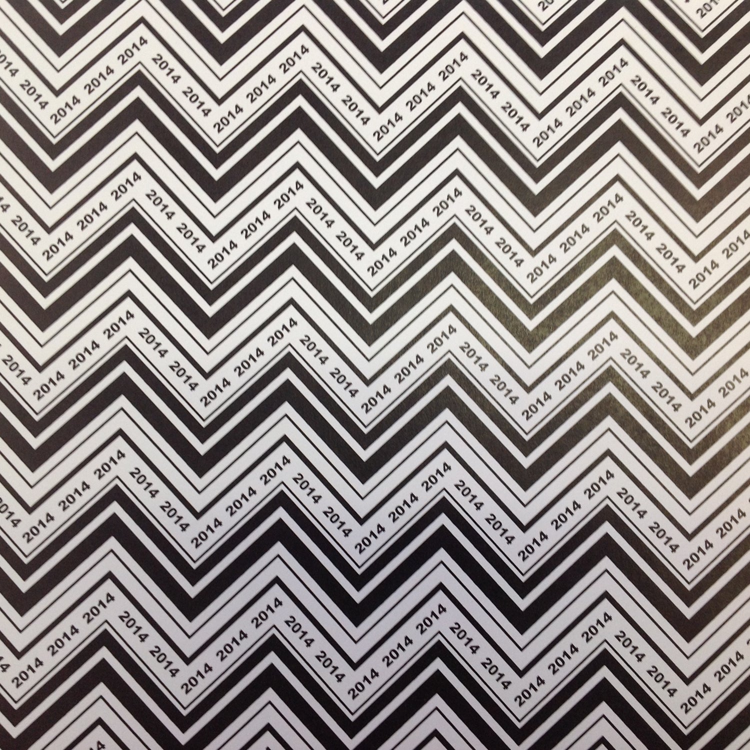 Scrapbook Customs CHEVRON YEAR 2013 12"X12" Paper - Scrapbook Kyandyland