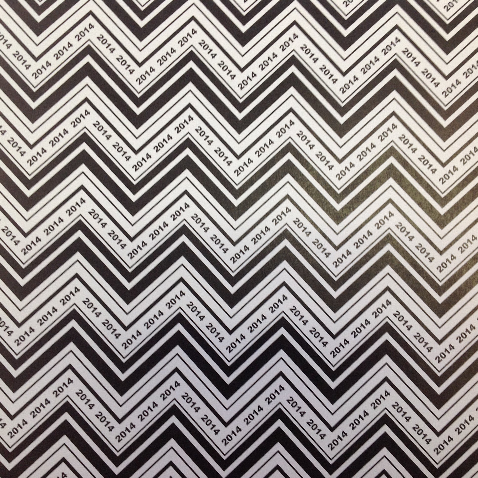 Scrapbook Customs CHEVRON YEAR 2013 12"X12" Paper - Scrapbook Kyandyland