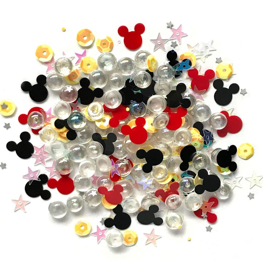 Buttons Galore &amp; More MAGICAL Mickey Sparkletz Embellishments