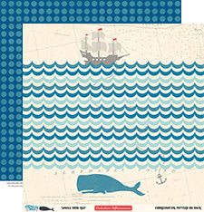 October Afternoon TREASURE MAP Collection 12"X12" Paper - Scrapbook Kyandyland