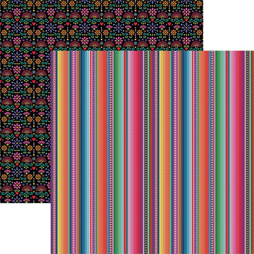 Reminisce Mexican Fiesta CELEBRATE 12"X12" Scrapbook Paper