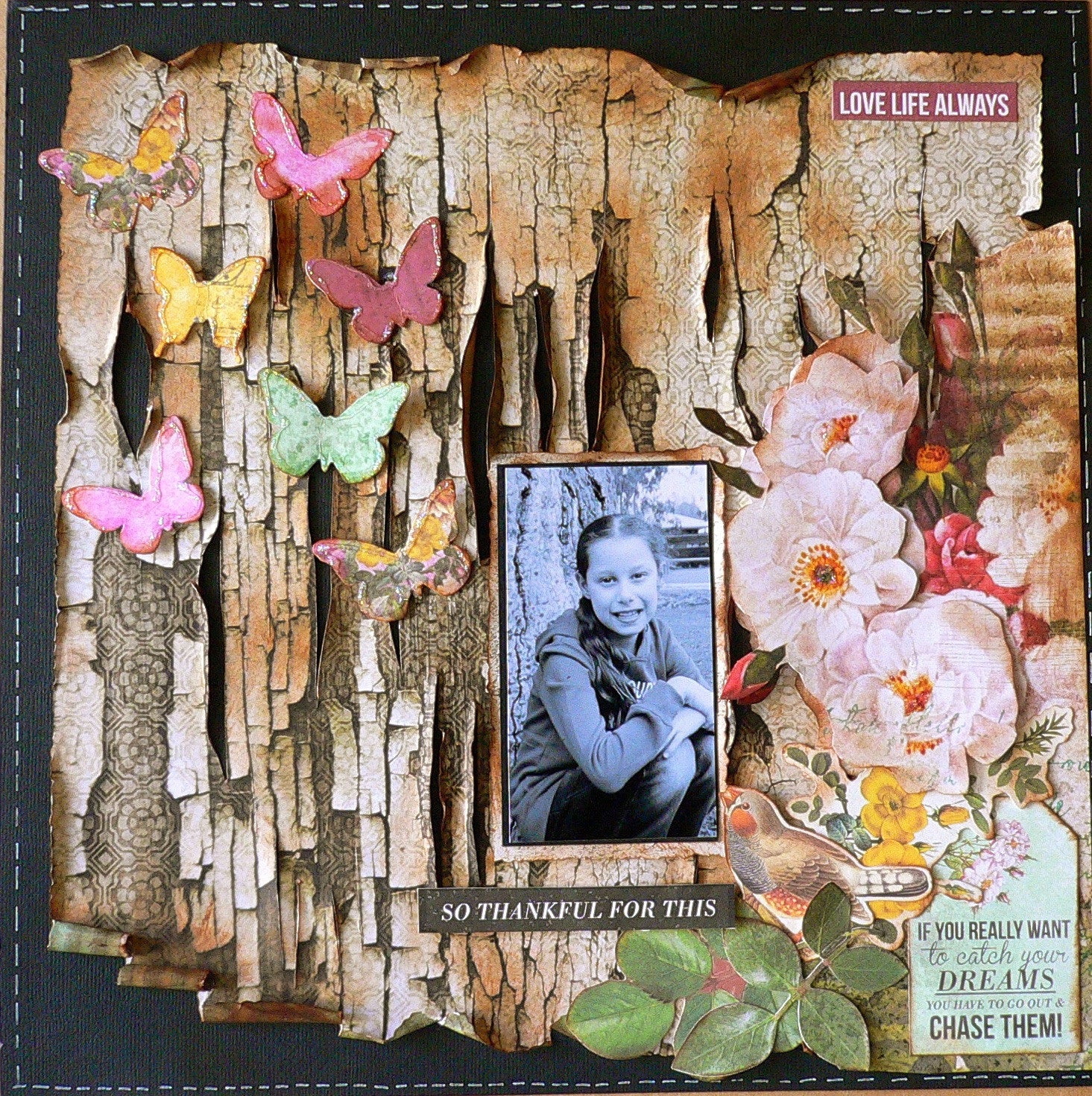 Kaisercraft Be-You-Tiful Cardstock Sticker Sheet 12"X12" - Scrapbook Kyandyland