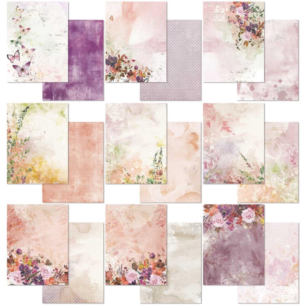 49 and Market ARTOPTIONS PLUM GROVE 6"X8” Collection Paper Pack
