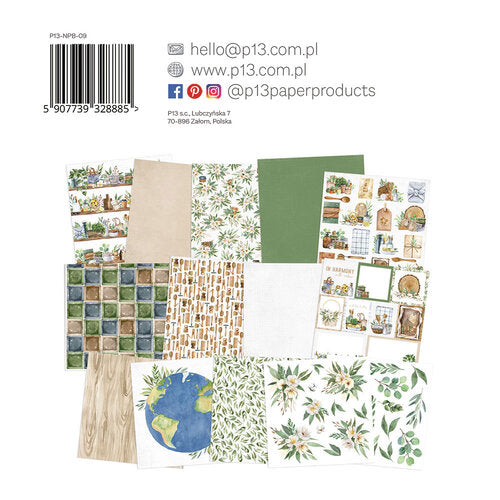 P13 THERE IS NO PLANET B 12"X12" Designer Paper Pack Pad