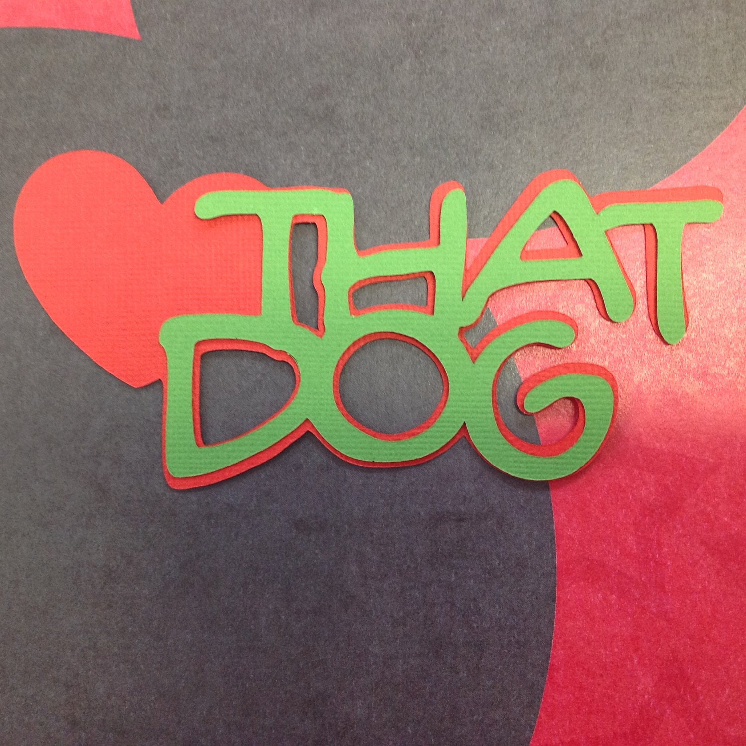 THAT DOG Disney Custom Scrapbook Die Cuts Scrapbooksrus