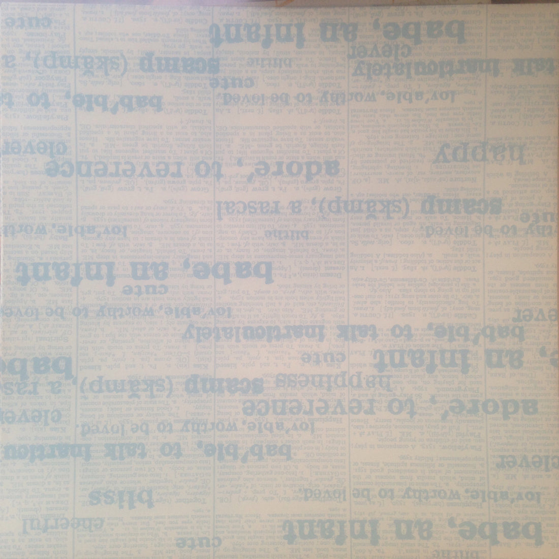 7 Gypsies BABY 12"X12" Scrapbook Paper