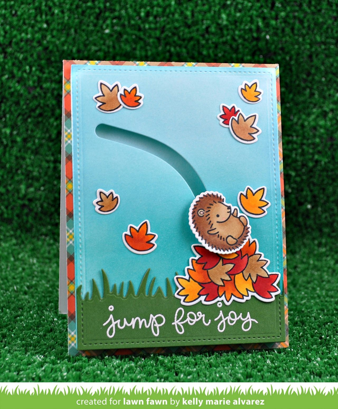 Lawn Fawn LEAFY TREE BACKDROP PORTRAIT Craft Dies