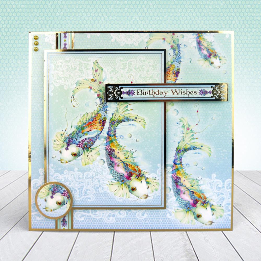 Hunkydory PARADISE JEWELS A4 Card Topper Set DieCut Toppers