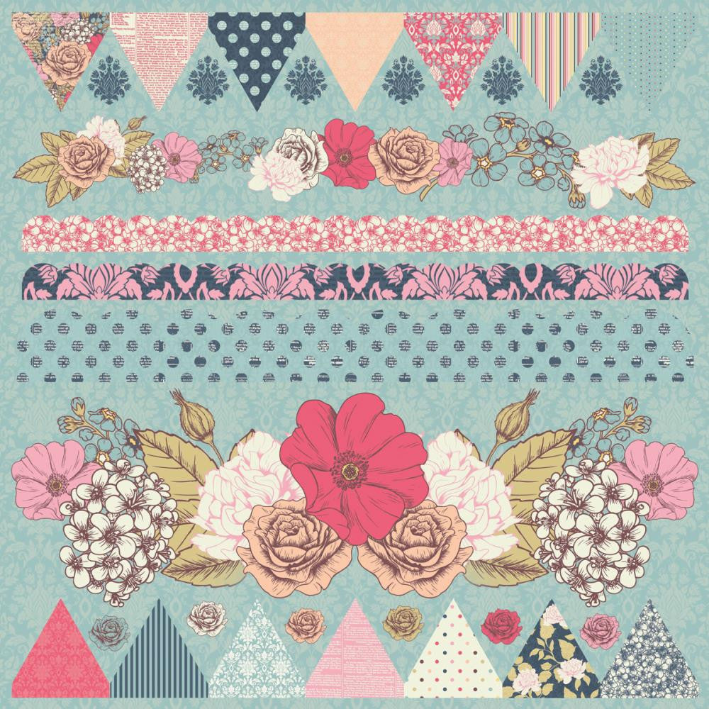 Kaisercraft LULU & ROY Collection 12X12 Stickers 31pc Scrapbooksrus