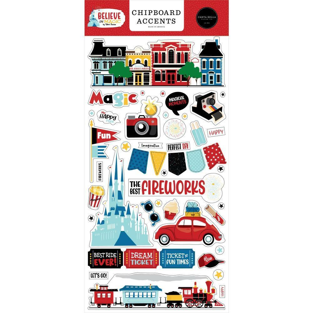 Carta Bella BELIEVE IN MAGIC 12"X12" Scrapbook Bundle 2