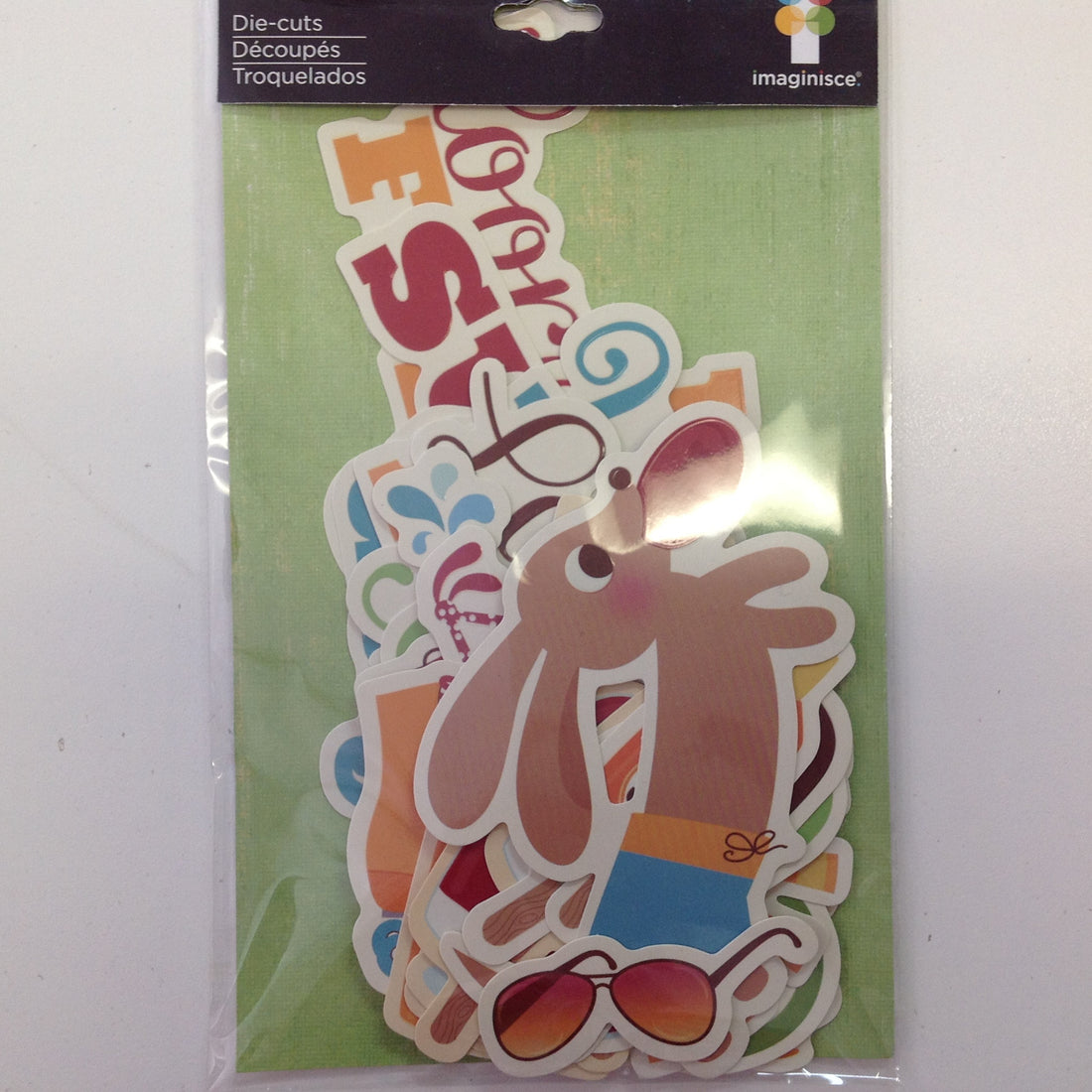 Imaginisce POOL PARTY Die Cuts 28 pc - Scrapbook Kyandyland