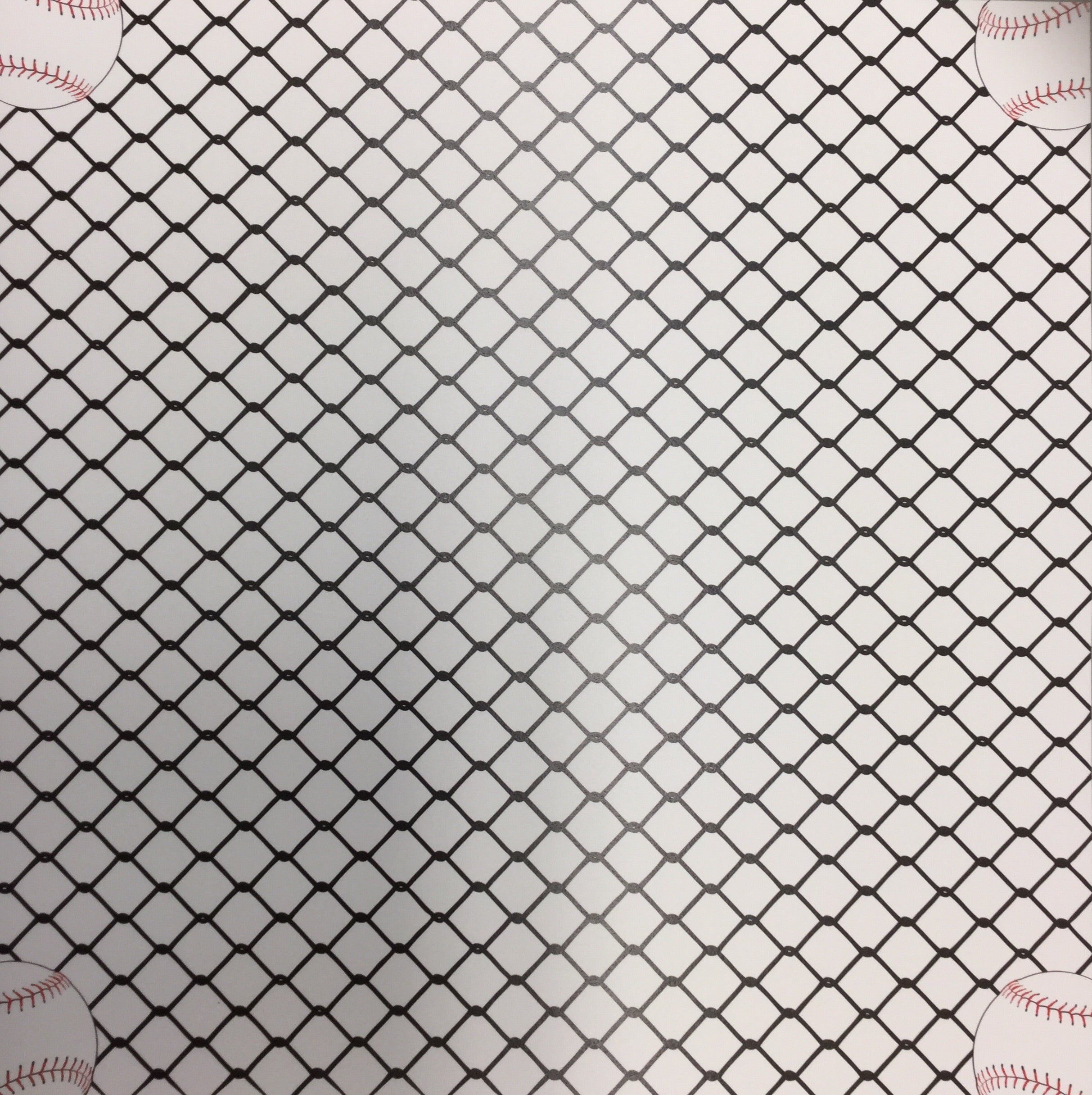 BASEBALL LIFE KIT 12"X12" Scrapbook Paper 12 Sheets