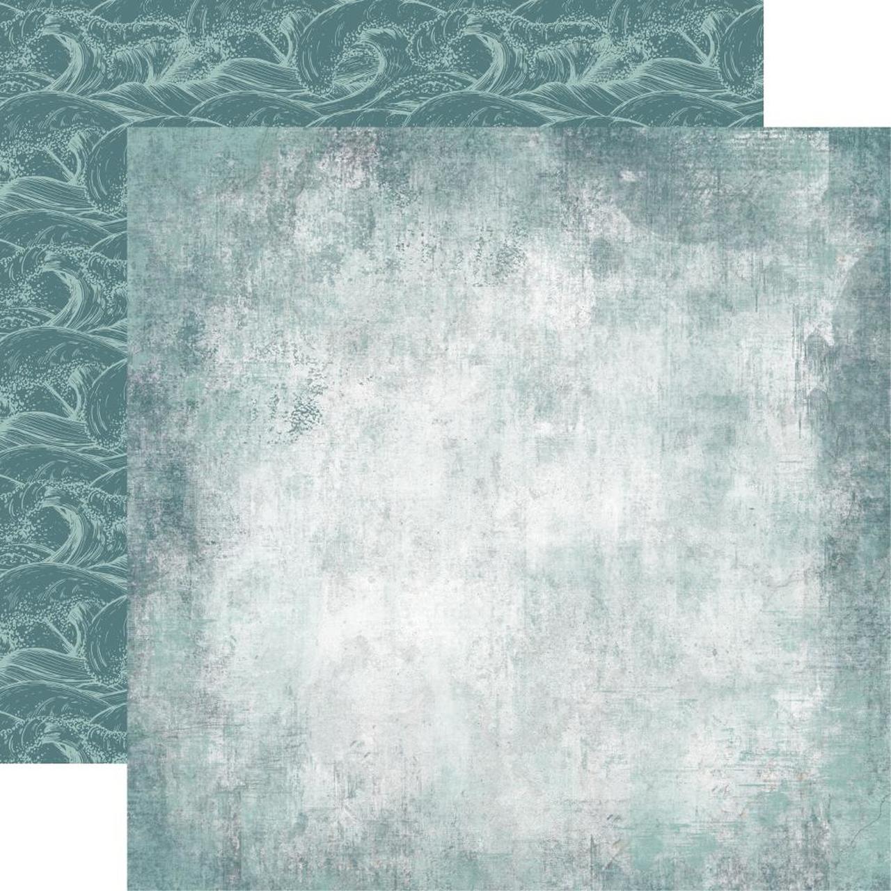Kaisercraft UNCHARTED WATERS KIT 12"X12" Scrapbook Papers