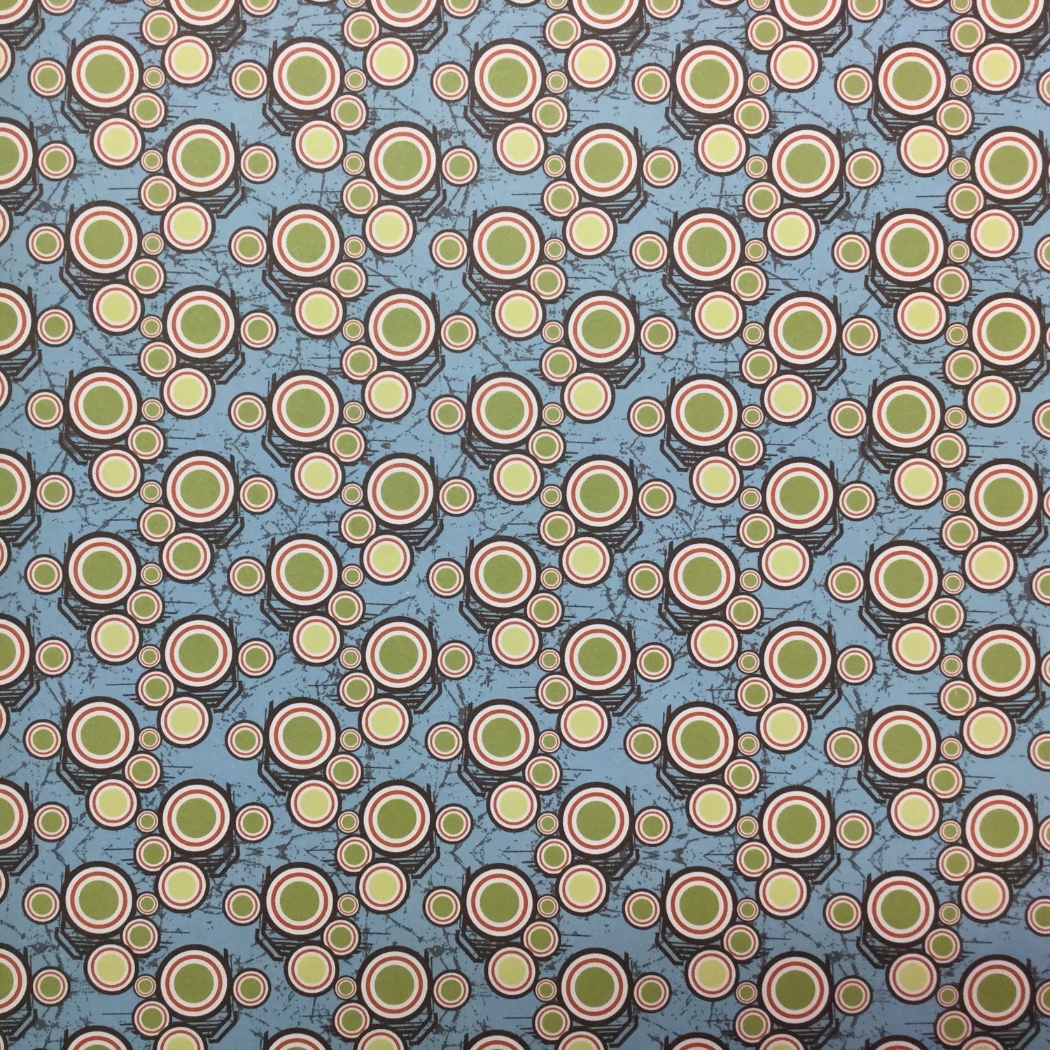 Feature Art TEENAGERS SKATEBOARDING BMX BIKES 12x12 Scrapbook Paper Kyandyland.com