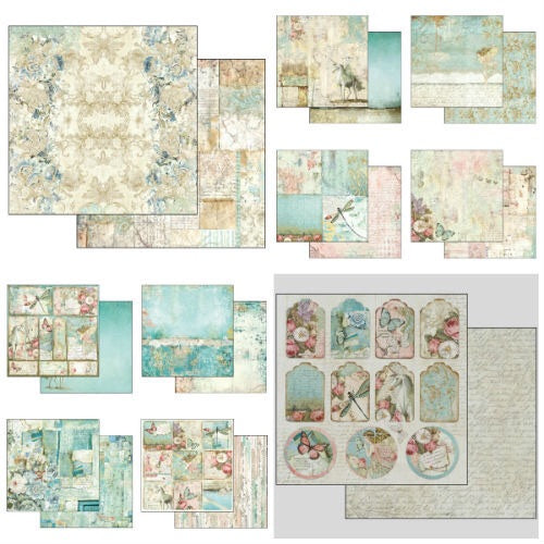 Stamperia Scrapbooking Paper 12"X12" WONDERLAND PAPER Scrapbooksrus