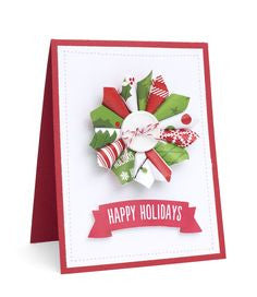 American Crafts BE MERRY 12"X12" Paper Pad 48pc 98367 - Scrapbook Kyandyland