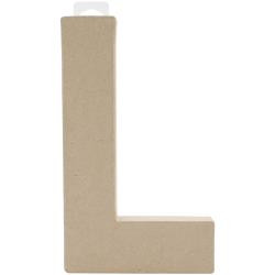 Darice Paper Mache Alphabet Letters I-P 5.5"X8"