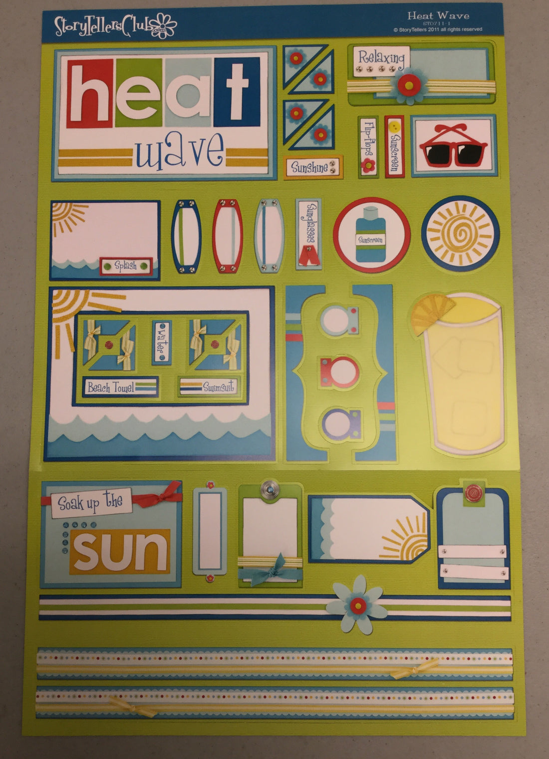 StoryTellers HET WAVE DIECUTS 12"X15" Scrapbooksrus