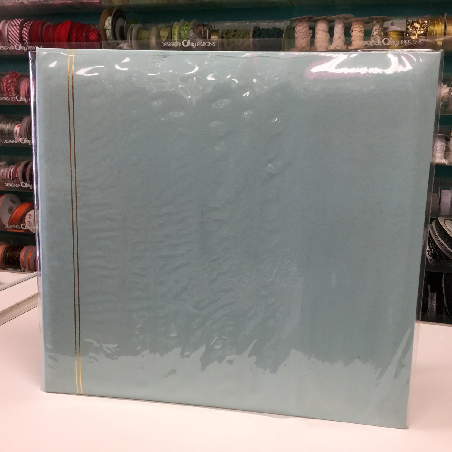 MBI Scrapbook Light AQUA BLUE 12"X12" Album